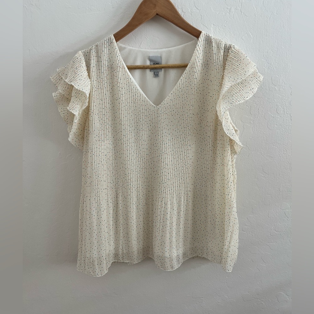 Ichi Polka Dot Blouse
